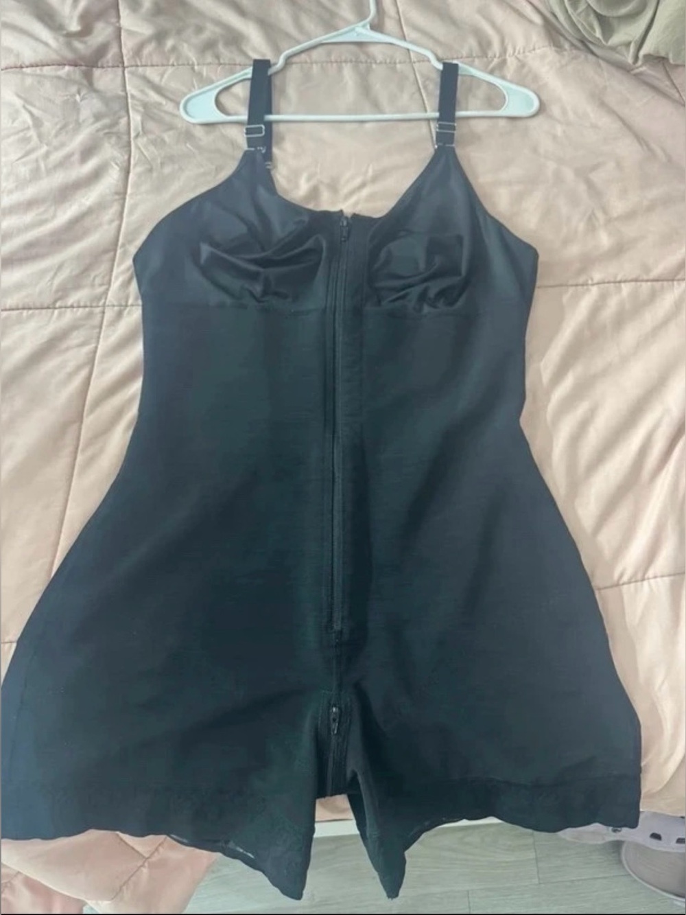 Black Shaping Romper